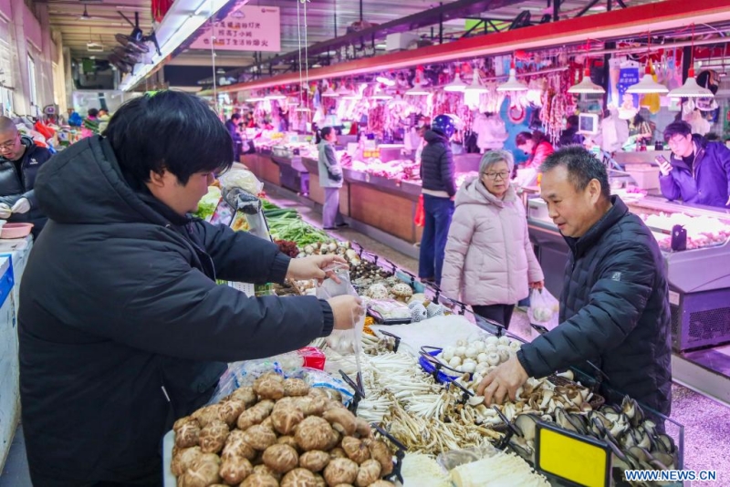 Chine : l'indice des prix à la consommation (IPC) en hausse de 1,3% en février
