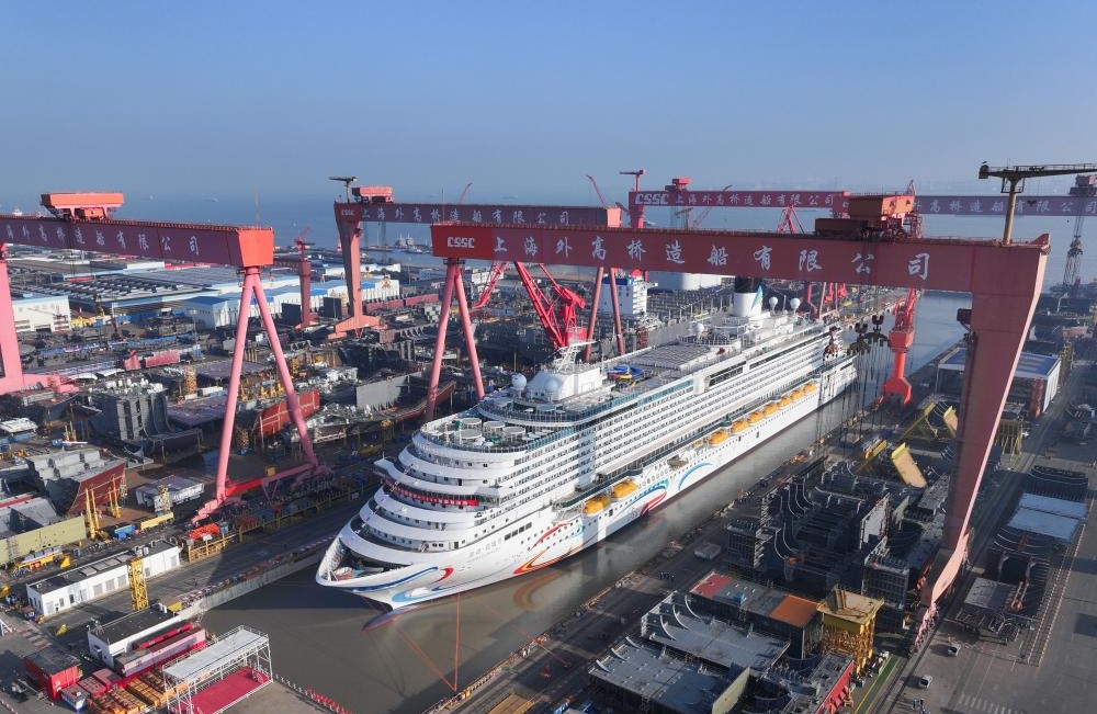 Shanghai : l'« Adora Flora City », deuxième grand navire de croisière chinois, sera livré d'ici la fin de l'année