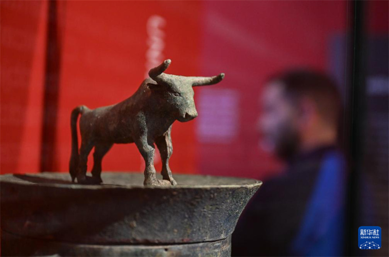 Ouverture d'une exposition de trésors antiques en bronze du sud-ouest de la Chine en Espagne