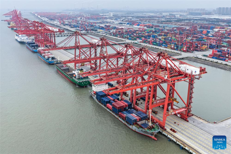 Jiangsu : le port de Taicang en photos