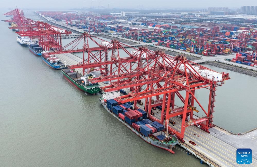 Jiangsu : le port de Taicang en photos