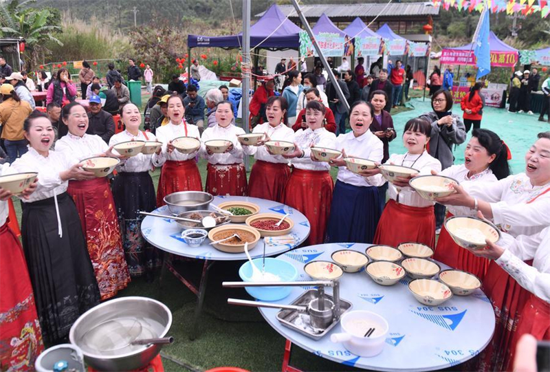 Les nouilles de riz de Shengzha, une délicieuse spécialité traditionnelle du Guangxi