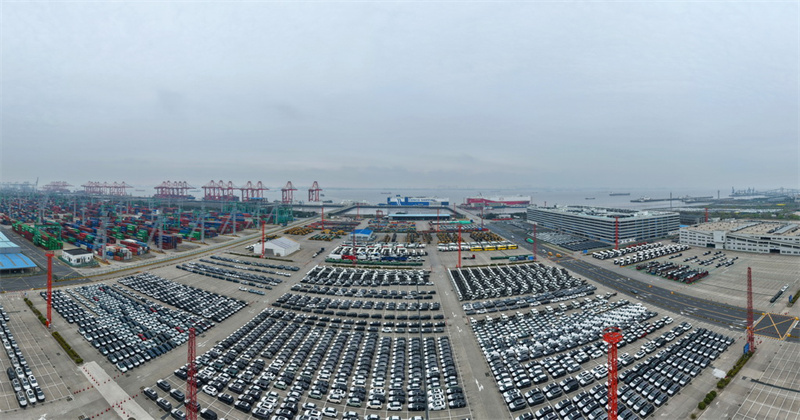 Shanghai : le dynamique terminal automobile roulier Haitong de Waigaoqiao