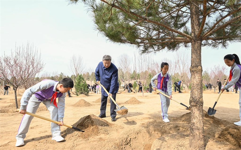 Xi Jinping appelle à mobiliser l'ensemble de la société autour des initiatives de reboisement