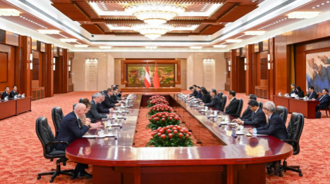 Le plus haut législateur chinois rencontre une délégation autrichienne de haut niveau