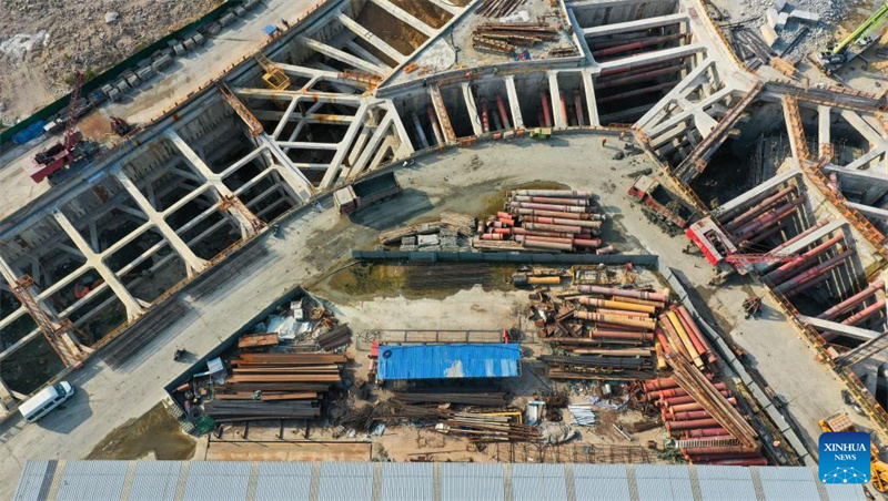 Hainan : un tunnel sous-marin en construction à l'embouchure de la rivière Sanya