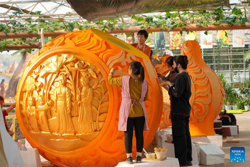 Shandong : les préparatifs pour la 27e Exposition internationale des sciences et technologies des légumes de Chine (Shouguang) sont entrés dans leur phase finale