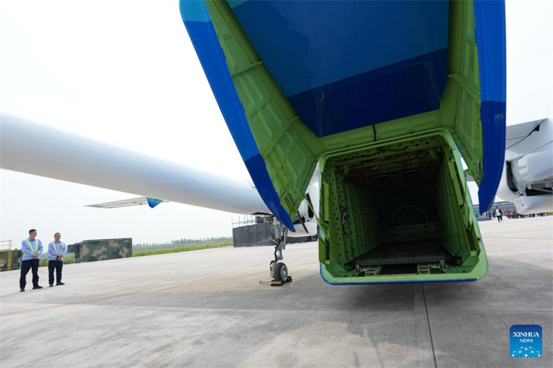 Shaanxi : le système d'avion cargo commercial autonome chinois HH-200 a effectué son vol inaugural à Pucheng