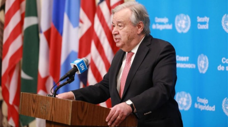 Le secrétaire général de l'ONU condamne fermement l'attaque qui a coûté la vie à un soldat français dans le sud du Liban