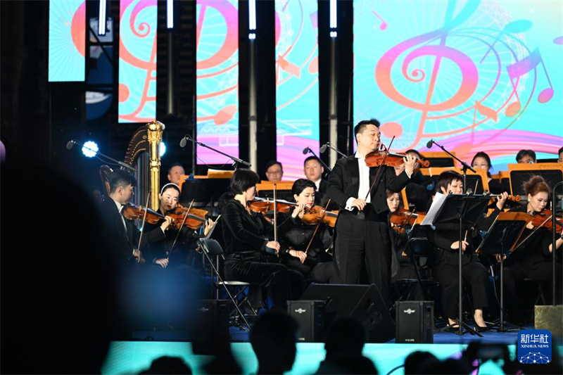 Tianjin : Ouverture du festival de musique 