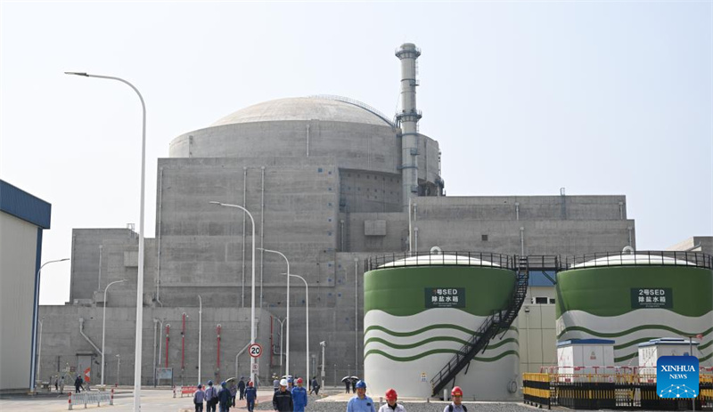 La première centrale nucléaire Hualong One de la région de la Grande Baie Guangdong-Hong Kong-Macao démarre sa production d'électricité