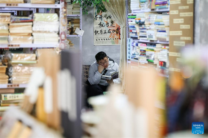Jilin : une librairie de vieux quartier de Changchun devient un havre pour les amoureux des livres