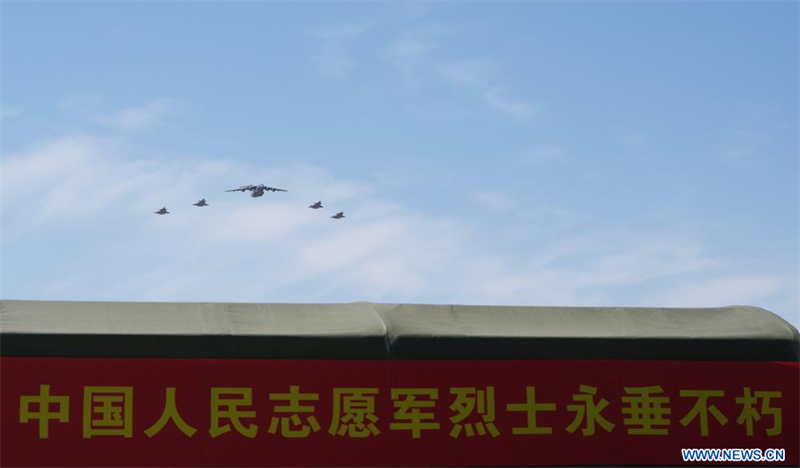 Les dépouilles de 12 martyrs chinois tombés pendant la guerre de Corée rapatriées depuis la République de Corée