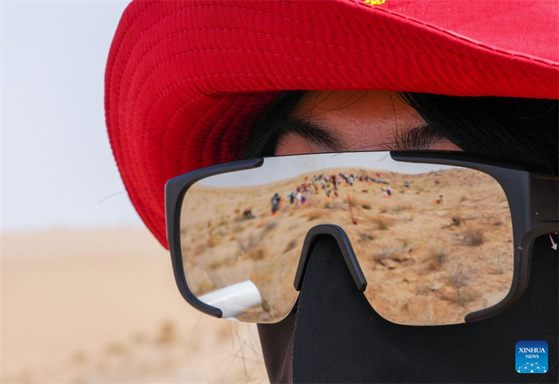 Gansu : des volontaires construisent un avenir vert sur les terres sablonneuses de Minqin