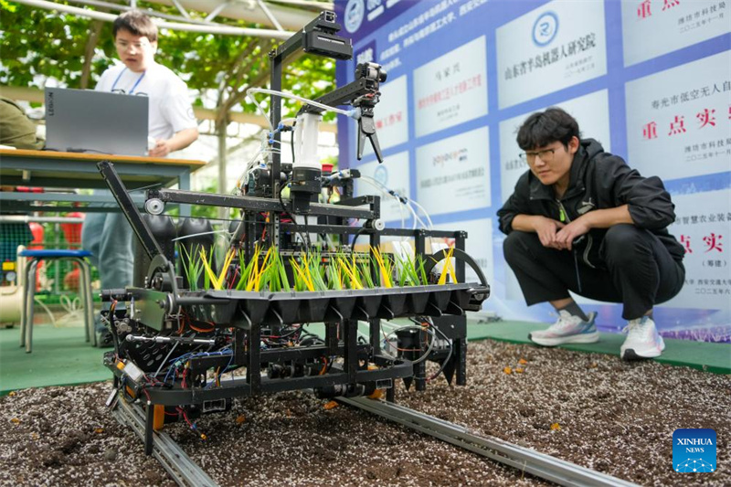 Shandong : l'agriculture autonome mise en avant lors de l'Exposition internationale des sciences et technologies végétales de Shouguang