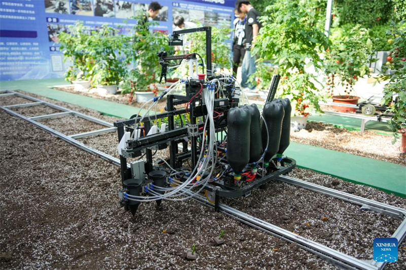 Shandong : l'agriculture autonome mise en avant lors de l'Exposition internationale des sciences et technologies végétales de Shouguang