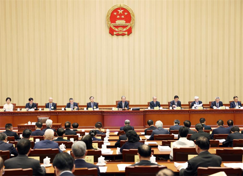 Le plus haut organe législatif de la Chine examine un projet de loi sur l'aide sociale, une révision de la loi sur l'agriculture et d'autres projets de loi