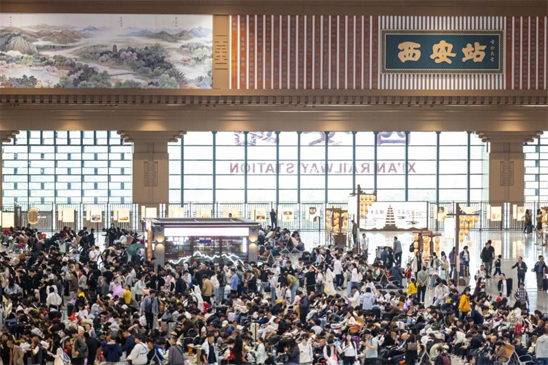 Chine : le nombre de voyages ferroviaires dépasse 100 millions pendant les congés du 1er mai