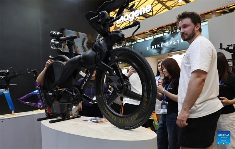 Ouverture du Salon international du vélo de Chine 2026 à Shanghai