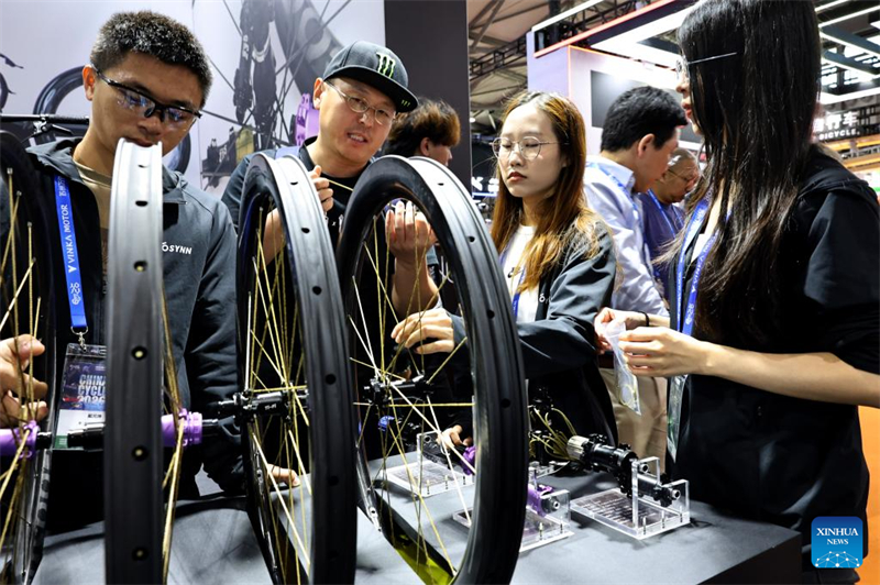 Ouverture du Salon international du vélo de Chine 2026 à Shanghai