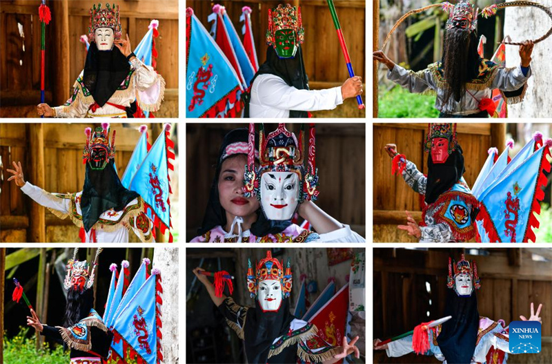 Guizhou : comment la passion de toujours de villageois contribue à préserver l'opéra Dixi