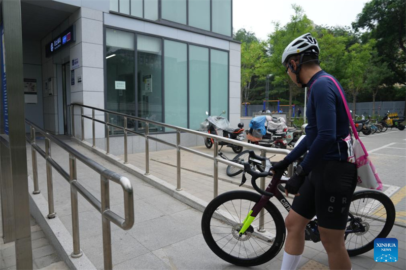 Beijing lance un service expérimental de métro autorisant le transport de vélos à bord