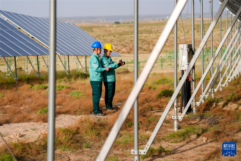 Ningxia : le développement actif des centrales photovoltaïques centralisées