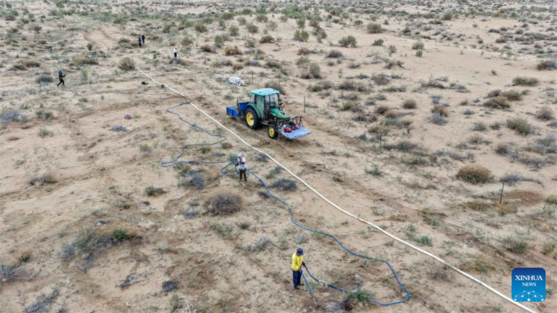 Mongolie intérieure : la gestion écologique du désert d'Ulan Buh progresse