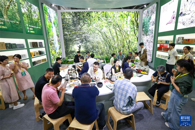 Zhejiang : l'ouverture de la 8e édition de l'Exposition internationale du thé de Chine