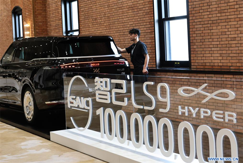 Le constructeur automobile chinois SAIC Motor franchit le cap des 100 millions de véhicules