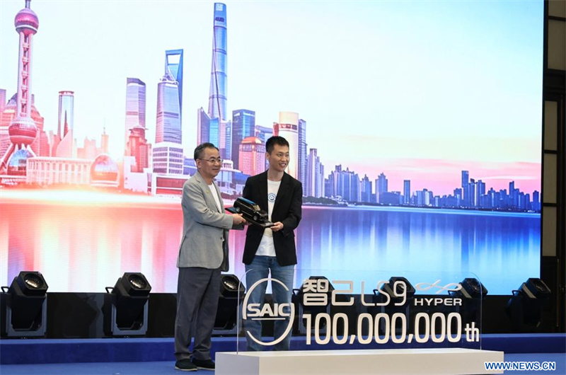 Le constructeur automobile chinois SAIC Motor franchit le cap des 100 millions de véhicules