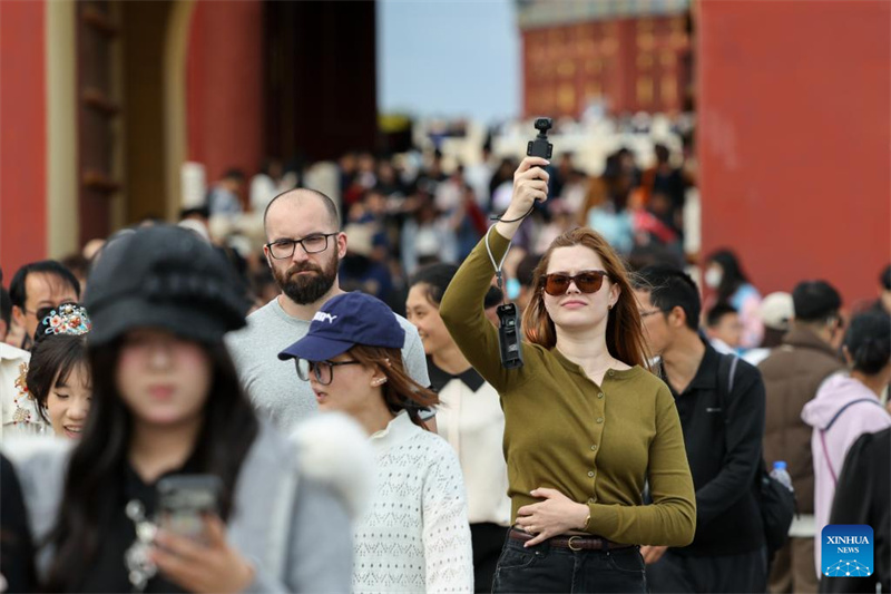 Beijing enregistre une augmentation de 35,3 % du tourisme entrant grâce aux politiques sans visa
