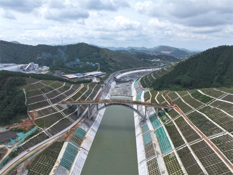Guangxi : en visite sur le pont dédié au passage des animaux sur le canal Pinglu