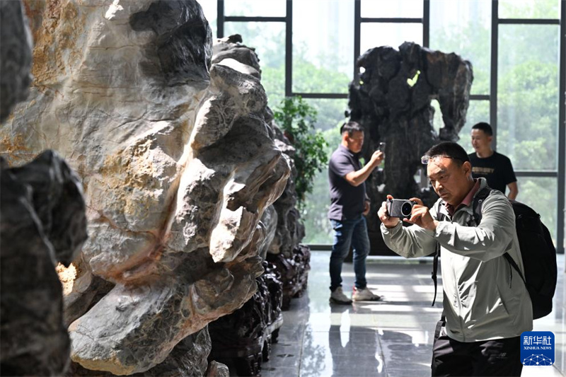 Jiangsu : un musée en plein air pour admirer des pierres rares à Xuyi
