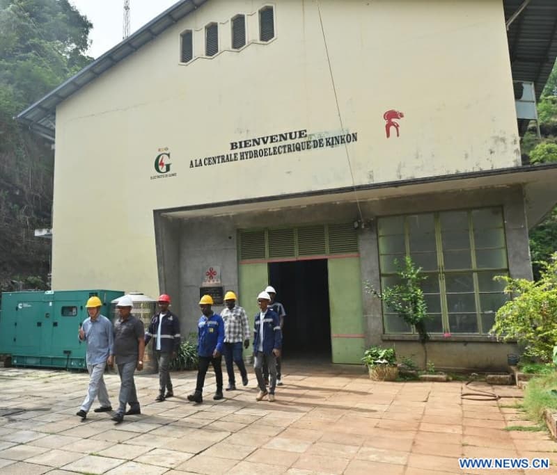 Soixante ans après, la centrale hydroélectrique de Kinkon témoigne de l'amitié durable entre la Chine et la Guinée