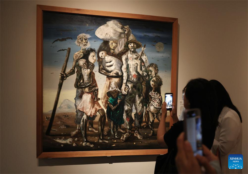 Beijing : l'exposition d'art « Le Brésil de Portinari » se déroule au Musée national