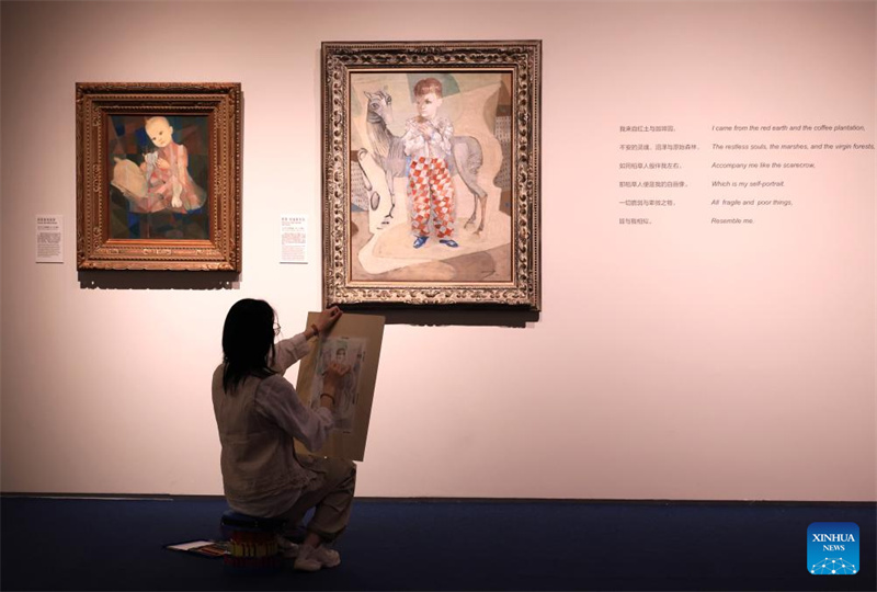 Beijing : l'exposition d'art « Le Brésil de Portinari » se déroule au Musée national