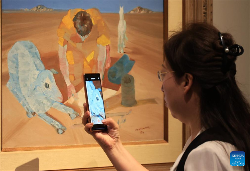 Beijing : l'exposition d'art « Le Brésil de Portinari » se déroule au Musée national