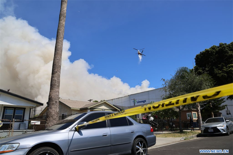 Los Angeles : l'état d'urgence suite à l'incendie d'un entrepôt