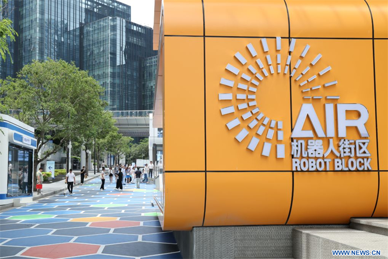 Chine : quartier des robots de Shenzhen au Guangdong