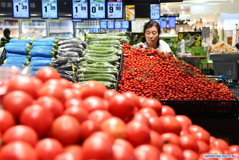 Chine : l'Indice des prix à la consommation en hausse de 1% en juin