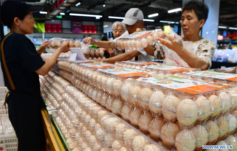 Chine : l'Indice des prix à la consommation en hausse de 1% en juin