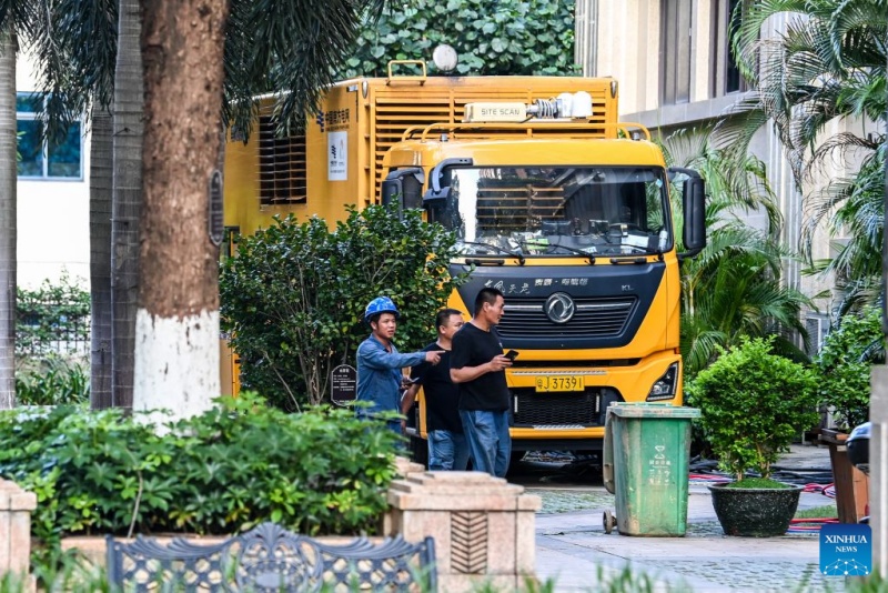 Les travaux de restauration sont en cours dans le Guangxi touché par les inondations