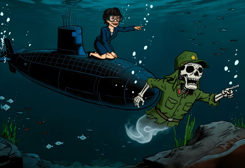 Commentaire illustré des ambitions militaires du Japon : « Une menace cachée »