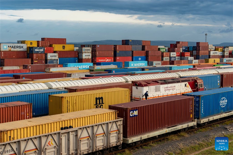 La société ferroviaire kényane SGR constate une augmentation du fret grâce à la politique chinoise zéro droits de douane