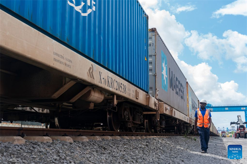 La société ferroviaire kényane SGR constate une augmentation du fret grâce à la politique chinoise zéro droits de douane