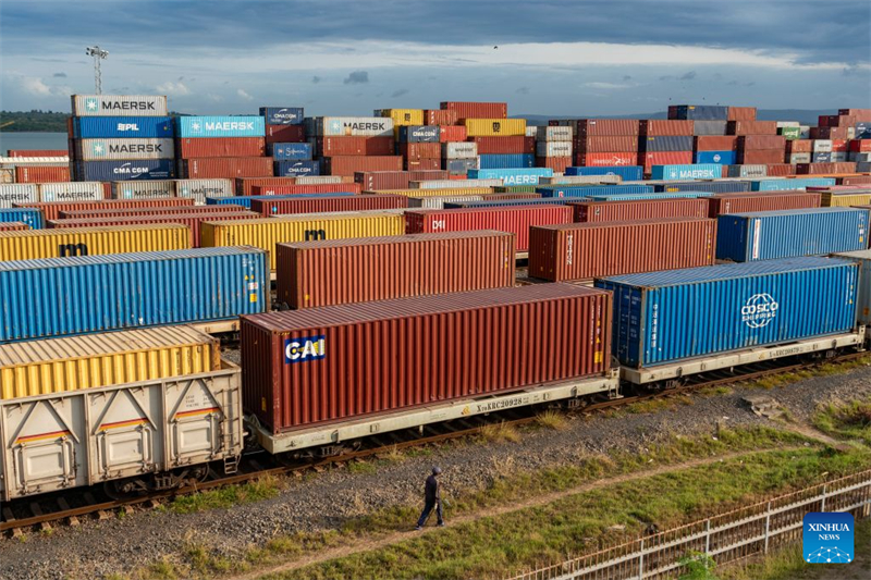 La société ferroviaire kényane SGR constate une augmentation du fret grâce à la politique chinoise zéro droits de douane