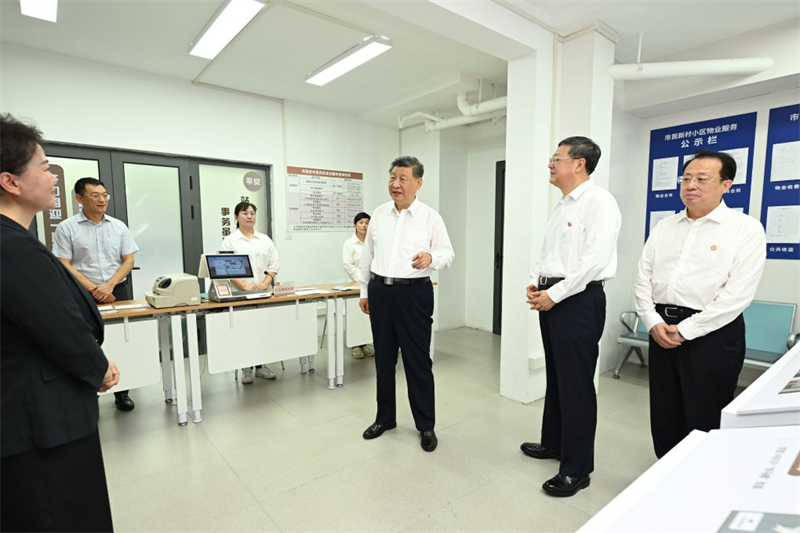 Xi Jinping met l'accent sur la rénovation urbaine de haute qualité lors d'une tournée d'inspection à Shanghai
