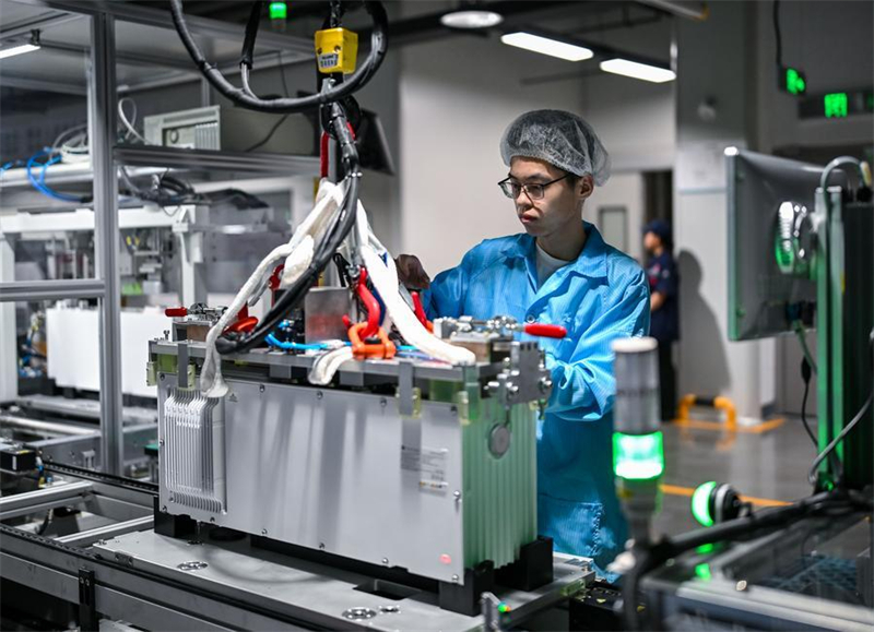 Chine : une entreprise des énergies nouvelles caractérisée par la fabrication intelligente