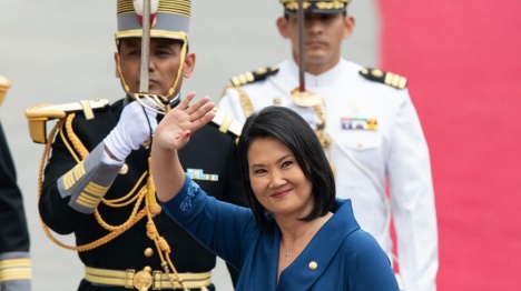 Keiko Fujimori prend ses fonctions de nouvelle présidente du Pérou